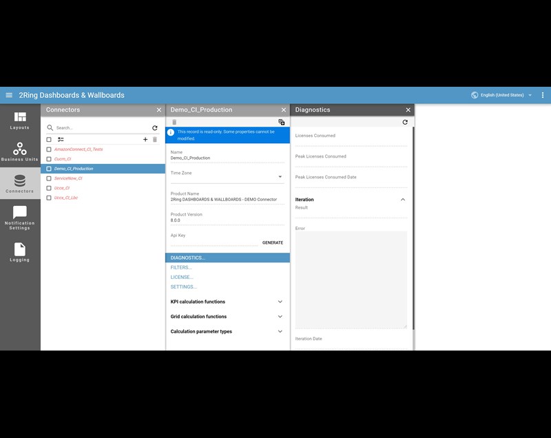 View of Brand-New Admin Client