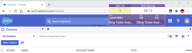 Power Tool Overlayed over Salesforce