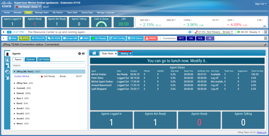 Team-based Views in Team Gadget
