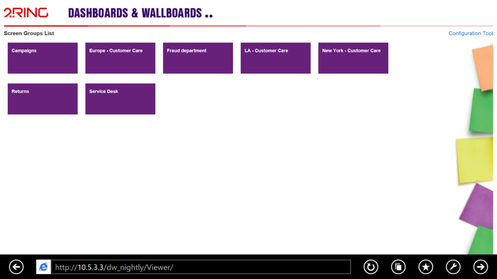 List of Layouts in Microsoft Surface