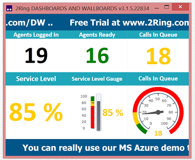 Dashboards & Wallboards Layout
