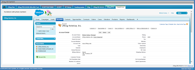 2Ring BROWSER Gadget with Salesforce