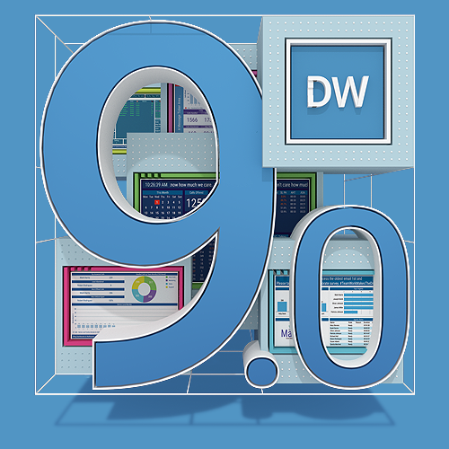 Dashboards and Wallboards version 9.0 Release Graphic