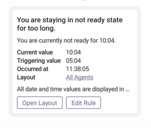 Notification in MS Teams