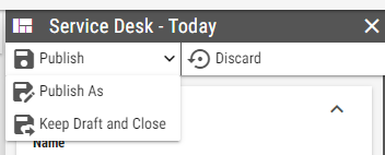 Publish Layout As Example